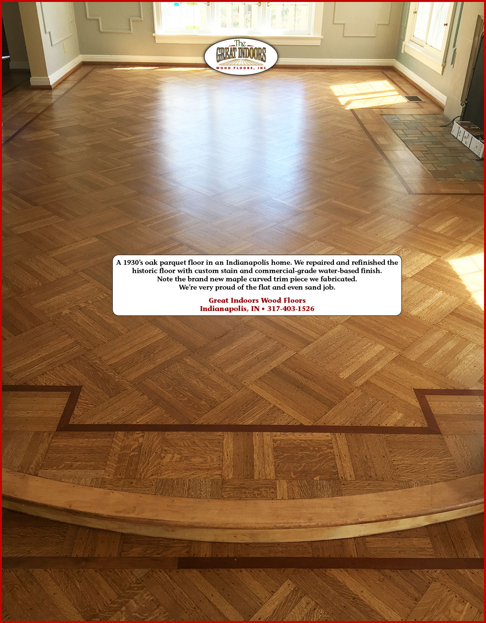Hardwood Flooring By Great Indoors Wood, Hardwood Floor Installation Indianapolis